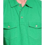 T10 Sports Slub Polo T10000303 (Green)